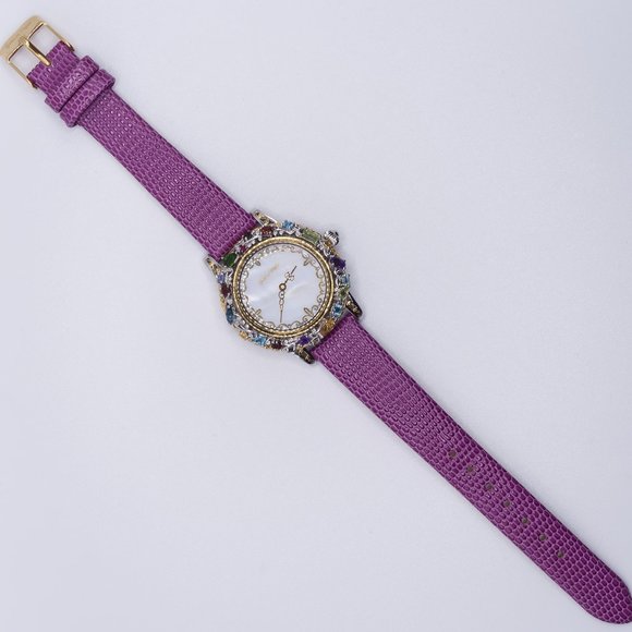 Unique, Beautiful Multi-Gemstone Watch